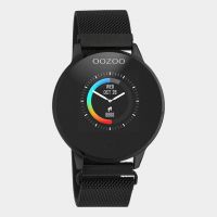 OOZOO | Smartwatch unisex zwart/zwart mesh 1